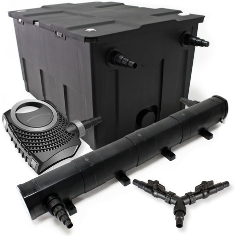 SunSun Kit Filtración estanque 60000l 72W Clarificador neo8000 70W bomba jardin (1/5)
