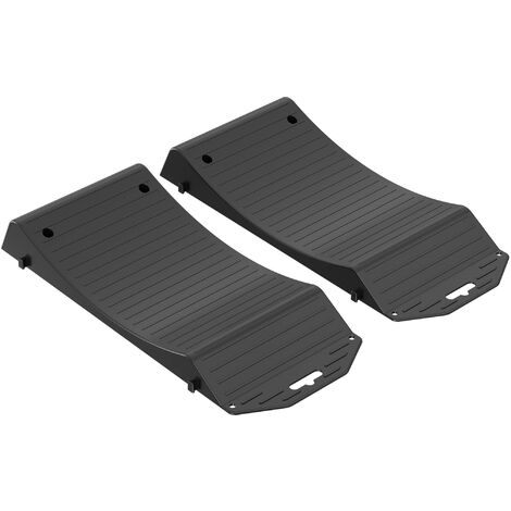 Wiltec Juego protectores de neumáticos XL antideslizante soporte protección antipinchazos 2 piezas
