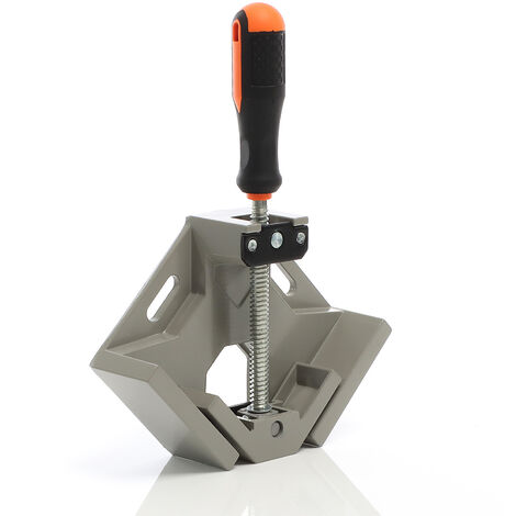 XPOtool Abrazadera de ángulo recto 90 grados de aluminio con mandíbula giratoria carpintero esquina