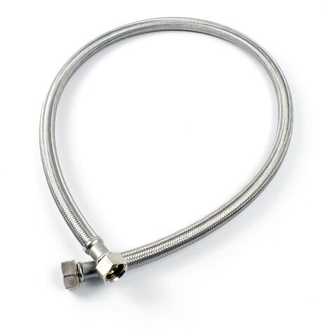 Tuyau Blindé Flexible Avec écrou Raccord 100cm, 1/2'' Femelle - 1/2