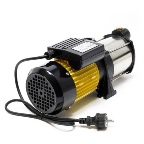 Bomba centrífuga multietapa 6000 l/h, 550W, 35m altura máx., 2850rpm para grupo de presión doméstico
