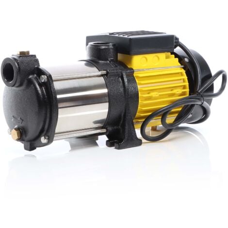 Bomba centrífuga multietapa 6600 l/h, 900W, 55m altura máx., 2850rpm para grupo de presión doméstico