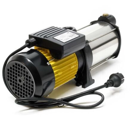 Bomba centrífuga multietapa 6600 l/h, 900W, 55m altura máx., 2850rpm para grupo de presión doméstico