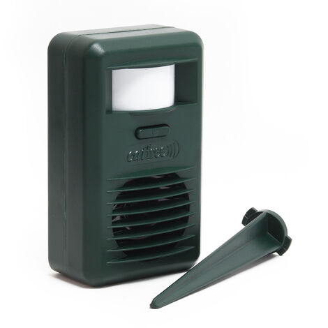 Wiltec Disuasor gatos ultrasonidos Catfree área de protección de 88m²
