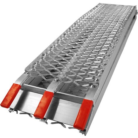 Rampa carga motocicletas ATV Aluminio Plegable Quads Motos Vehículos Ayuda transporte 226cm 340kg