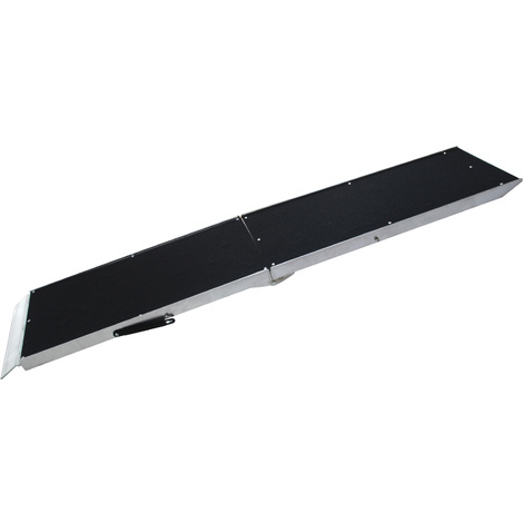 Rampa perros mascotas plegable aluminio superficie antideslizante coche 96x38cm 110kg Ayuda acceso