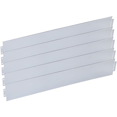 Borde para césped metal galvanizado 40m Valla Delimitadores de bordes