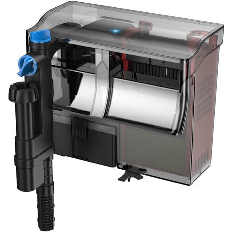 SunSun CBG-500 Filtro de acuario colgante filtro externo 500 l/h hasta 115  L con UVC