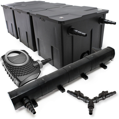 SunSun Filtro Set 90000l Estanque 72W Clarificador NEO8000 70W Bomba jardin