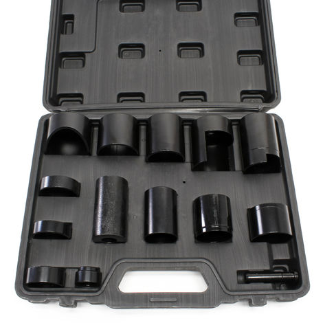 Kit 14 piezas extracción rodamientos Set Prensa hidráulica estampar Talleres Accesorios Herramientas