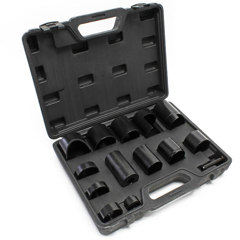 Kit 14 piezas extracción rodamientos Set Prensa hidráulica estampar Talleres Accesorios Herramientas