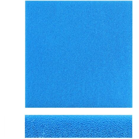 Estera filtrante Espuma 50x50x10cm Filtro de estanque de 10ppi Filtro de acuario