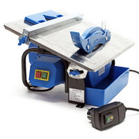 Cortadora azulejos eléctrica 600W Corte húmedo Grosor baldosa 34mm Gres Cerámica Losetas Herramienta