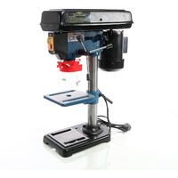 XPOtool Taladradora de columna 500W con láser taladro de mesa portabrocas Ø1,5-16mm y 500-2500 rpm