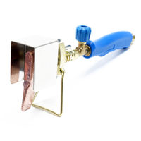 Soldador cobre con forma de martillo, protección viento, soldadura blanda  en canalones, chapa y zinc