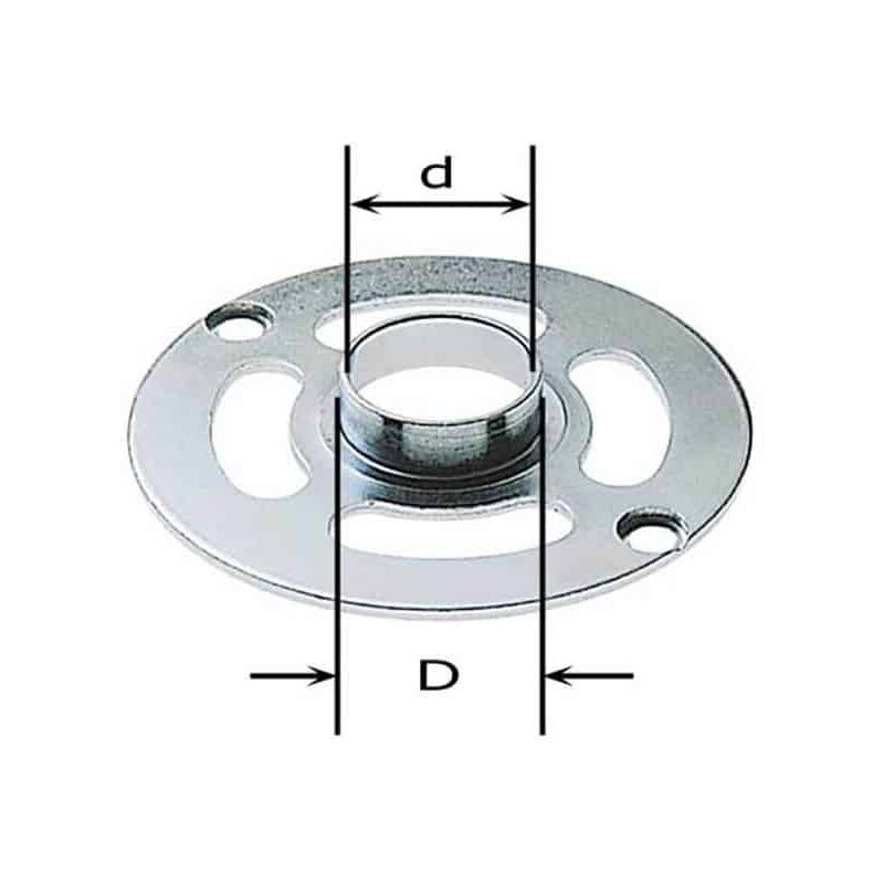 FESTOOL Bague de copiage KR - pour défonceuse OF 900 - 13 x 10,8 mm