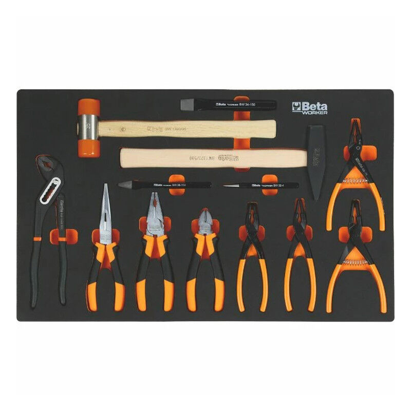 Servante BETA noire 6 tiroirs avec 249 outils en promotion