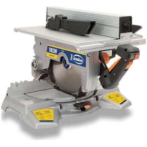 VIRUTEX Scie onglet à table 1500W Ø 300 - TM33W Bois - 3300400 P