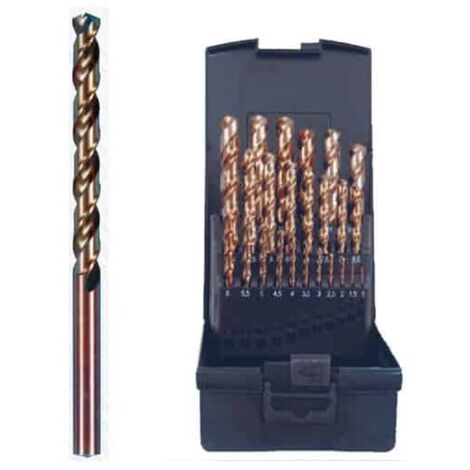 SCHILL Coffret-ABS 19 forets PROgresso HSS-G Type SN - 508 E19 (1/3)