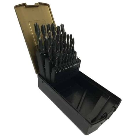 Foret à métaux HSS SpeedPower 25 pièces – 2076G – Affûtage spécial pour perçage rapide – Coffret ABS – Schill (1/3)