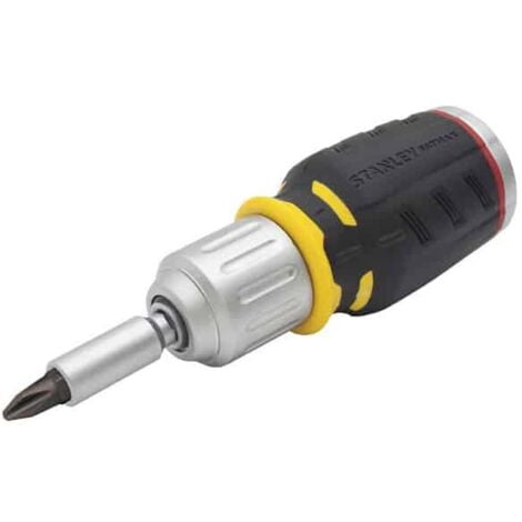 STANLEY Baby tournevis porte-embouts + 6 embouts FatMax - FMHT0-62688
