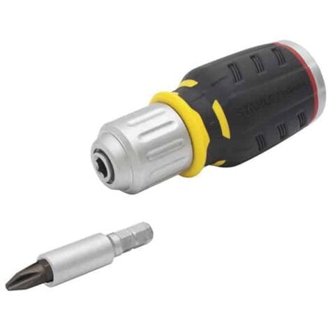 STANLEY Baby tournevis porte-embouts + 6 embouts FatMax - FMHT0-62688