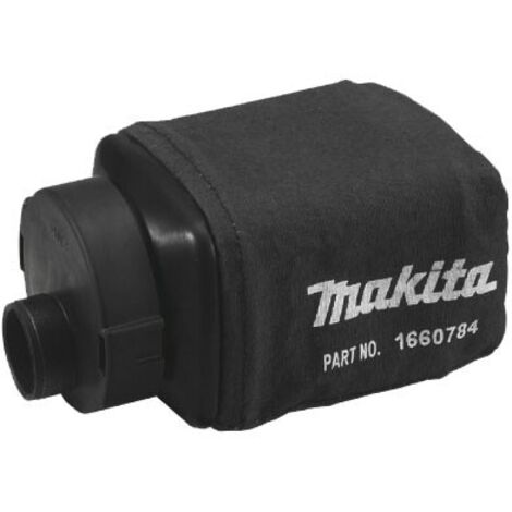 Sac à poussière en tissu pour ponceuses Makita BBO180Z et RFE – Efficace pour aspiration poussière – 135222-4 (1/3)