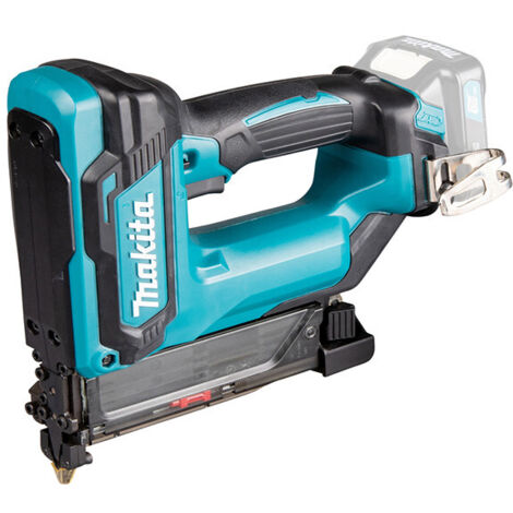 Makita – Cloueur 10.8V sans fil – Clous aiguilles 0,6mm pour fixations discrètes – Éclairage LED intégré – Poignée Soft Grip (1/10)