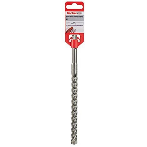 FISCHER Forets béton SDS-Plus IV Quattric II 4 taillants - 22 mm - x 1 - 250 mm - 200 mm