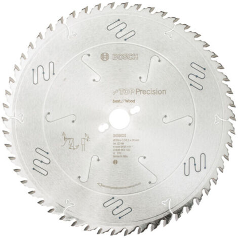 Bosch Top Precision Best for Wood Lame de scie à table 350x30 mm pour bois