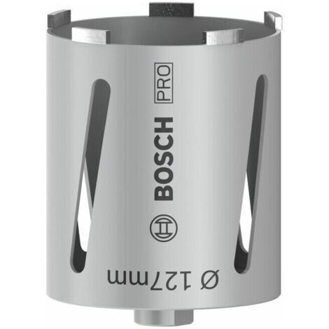 BOSCH Couronnes de forage à sec diamantées G 1/2" Best for Universal - 127 mm - G 1/2'' - 150 mm