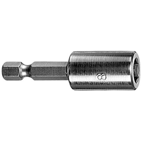 Bosch – Douille de serrage magnétique 1/4 – Longueur 50mm – Largeur 8mm – Acier modifié S2 – Pour vissage précis – 2608550080
