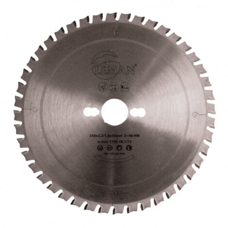 LEMAN Lame de scie circulaire Métaux - 120 - 216 mm - 2.4 mm - 30 mm - 40 dents (1/5)