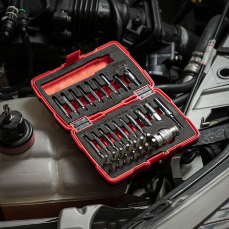Coffret D'embouts KS TOOLS 42 Pièces, Entraînement 10mm - Acier S2 Nickelé
