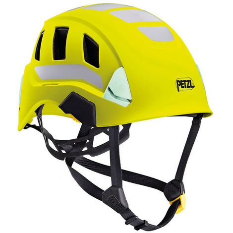 PETZL Casque de protection haute visibilité STRATO VENT HI-VIZ - A020DA - Jaune - Taille unique