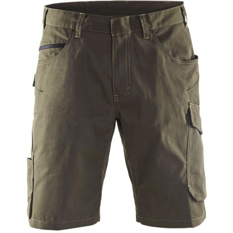 BLAKLADER Short de travail services - 14991330 - Vert foncé / Noir - 48