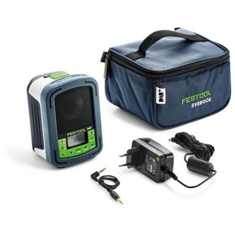 Festool – Radio de chantier DAB+ avec Bluetooth et USB – Alimentation secteur – 10W – 202111