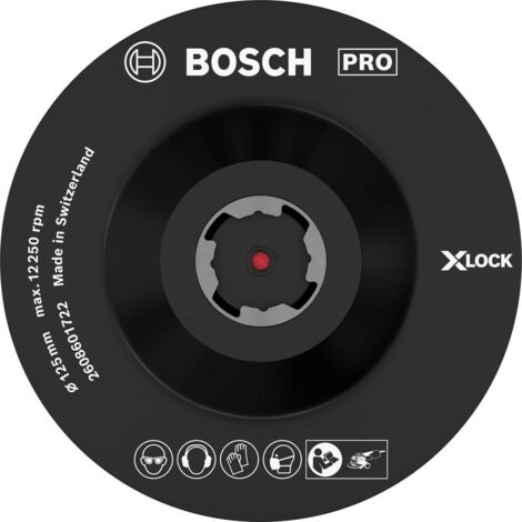 Bosch PRO Backing Pad X-Lock 125 mm Velcro - 2608601722