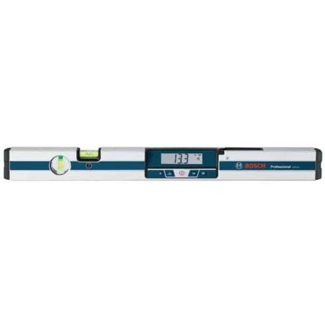 Bosch Professional – Niveau électronique 60 cm – Précision ± 0,05° – Affichage rétroéclairé – Indice de protection IP54 – Pour chantiers humides - 0601076700