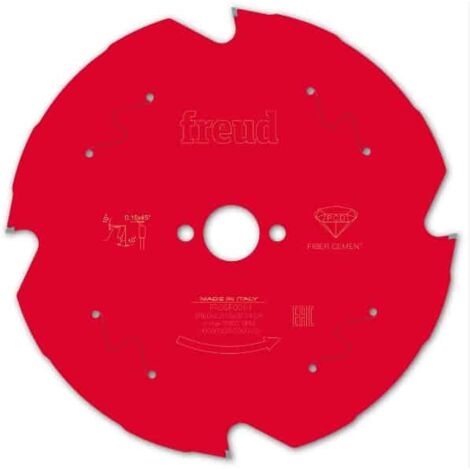 FREUD Lame diamant de scie circulaire & plongeante - Fibrociment - 184 mm - 2.2 mm - 30 mm - 4 dents
