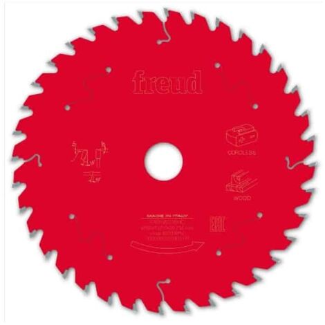 FREUD Lame de scie circulaire sans-fil - Bois - 190 mm - 1.5 mm - 30 mm - 60 dents