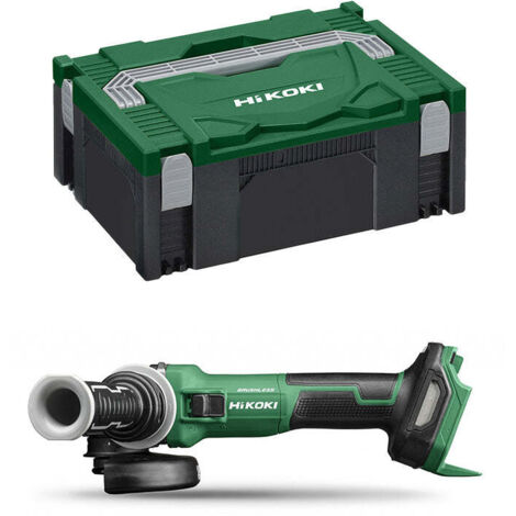 Hikoki – Meuleuse d'angle 125mm 18V – Moteur Brushless – Frein électronique – Vitesse 3000-8000 tr/min – Pour travaux intensifs - G1813DVEW2Z (1/5)