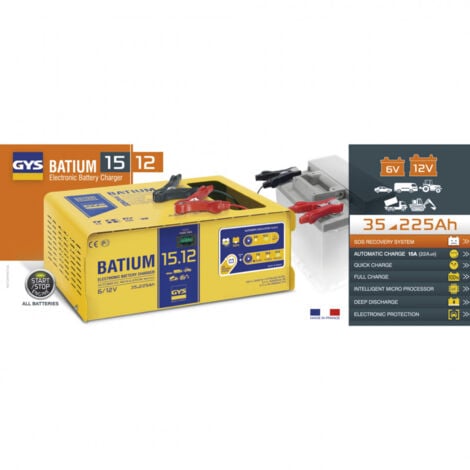 GYS Chargeur automatique BATIUM 15.12 - 024519