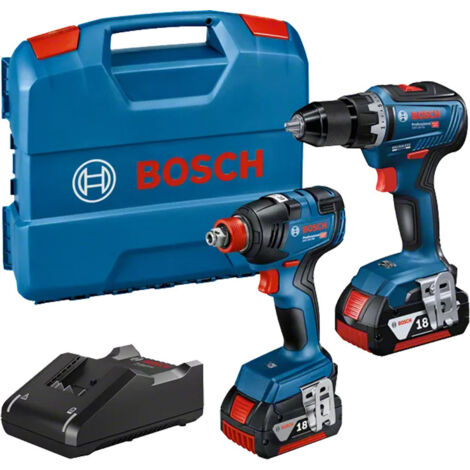 Visseuse à chocs sans fil, Perceuse-visseuse sans fil Bosch Professional GDX 18V-200+GSR 06019J2207