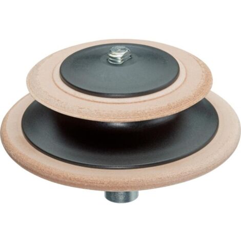 Disque de démorfilage profilé en cuir LA-120 – Pour gouges de tournage et sculpture – Compatible tous modèles Tormek (1/8)