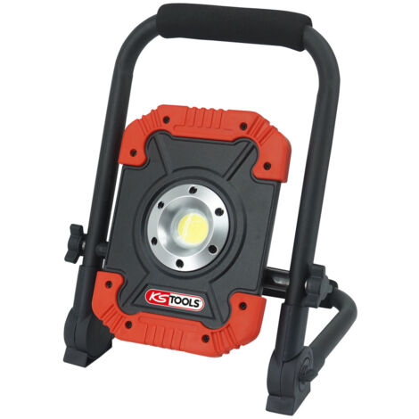 KS Tools - Projecteur de chantier - projecteur sur batterie 3000 lumens - lampe de chantier - 150.4358F