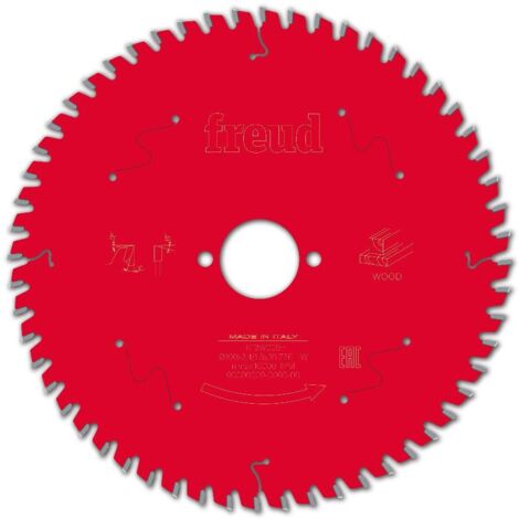 Lame pour scie circulaire portative FREUD - Ø190 2,4/1,6 AL30 Z56 BA 5° - F03FS09720 -FR13W009H