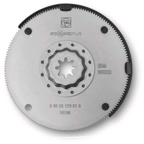 Fein – Lame de scie oscillante pour bois dur 100mm – HSS StarlockPlus – Découpe précise parquets et stratifiés – 63502176210