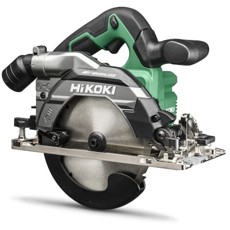 Hikoki – Scie circulaire sans fil 36V 165 mm – Moteur Brushless – Profondeur de coupe 66 mm – Pour bois dur – C3606DBW2Z