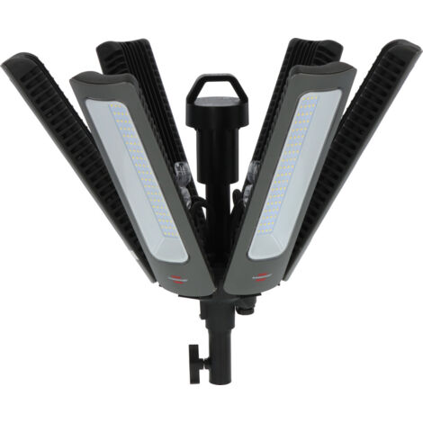 Brennenstuhl – Projecteur LED 360° 9171410180 – 42000lm – Alimentation IP65 – Commande Bluetooth – 4 modes d'éclairage – Pour chantiers et espaces clos (1/5)